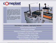 Tablet Screenshot of comeplast.com.br